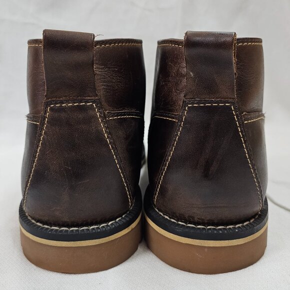 TIMBERLAND A12HY GRANTLY CHUKKA BOOT DARK BROWN LEATHER ORTHOLITE MENS SIZE 13 main image 6